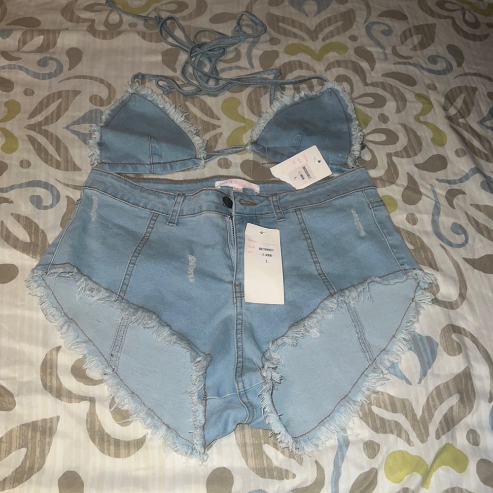 Two piece shorts set